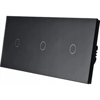 vypínač DOTYKOVÝ SPÍNAČ SVĚTLA ZIGBEE TUYA 1+1+1 BEZ NULOVÉHO VODIČE