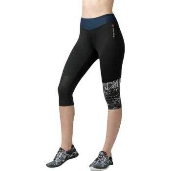 Dámské legíny Legíny 3/4 Reebok XS černé