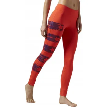 Dámské legíny Reebok dámské legíny klasické dlouhé velikost L