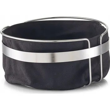 chlebník Košík na pečivo Zeller 22x10,8 cm černý