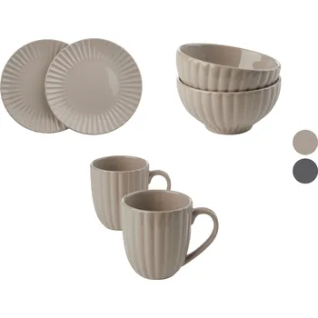 Talíř LIVARNO home Sada talířů / misek / hrnků, 2dílná