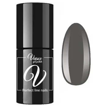 Lak na nehty Hybridní lak barevný lak VASCO Odstíny šedé a stříbrné