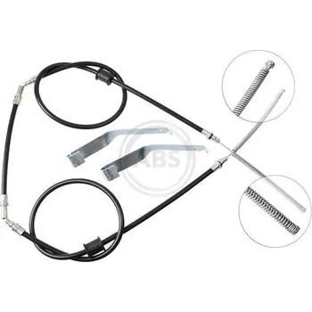 Lanko parkovací brzdy Tažné lanko, parkovací brzda A.B.S. K10895