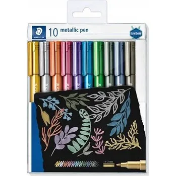 Dekorativní fix, vícebarevný Staedtler, 10 ks