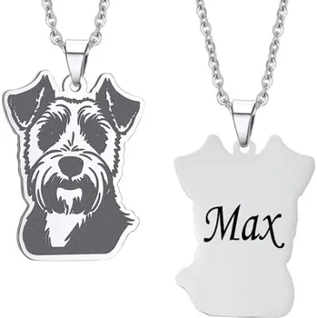 Přívěsek Přívěsek s řetízkem z chirurgické oceli Foxteriér