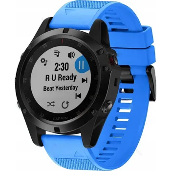 Řemínek na hodinky Řemínek Boja pro Garmin 26mm modrý