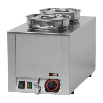 fritéza REDFOX - BM 02 W Vodní lázeň dvě nádoby mokrá
