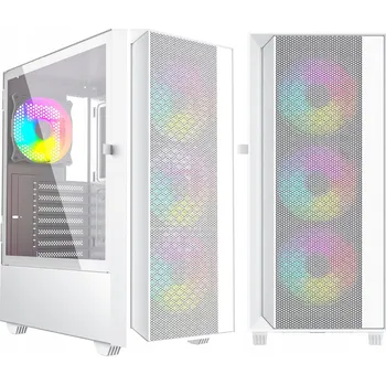 Stolní počítač Počítač Herní PC pro Hraní Her Výkonný Ryzen 5 5600G 16GB DDR4 1TB NVMe RX 6600