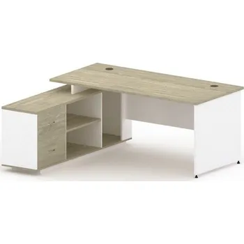 Psací stůl Kancelářský stůl se skříňkou Mirelli A Plus levý
