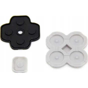 Herní konzole Gumové podložky tlačítek pro konzoli Nintendo 3DS