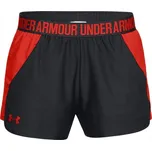 Dámské kraťasy UNDER ARMOUR KRAŤASY PLAY, černé/červené, 022 M