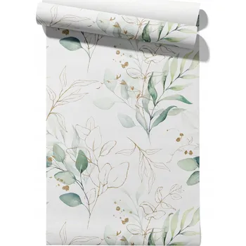 Tapeta Vliesová tapeta Zelené Listy, role 50 cm x 6,1 m