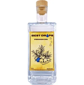 Gin BEST DROPS Premium Gin 0,7 l