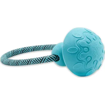 Hračka pro psa Provazy a kroužky pro psy Akinu CZECH FOREST houbička se šňůrkou pro psy