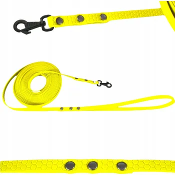 Vodítko pro psa VODÍTKO LANKO VODĚODOLNÉ MĚKKÉ MALÝ PES BIOTHANE PVC BEZZÁPACHOVÉ 5M 10MM