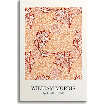 Obraz Replika vzoru Jablko Reprodukce William Morris Obraz na plátně 80x120