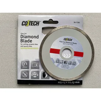 Řezný kotouč Cotech Diamantový Kotouč na Keramiku 125 mm