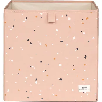 Úložný box 3 sprouts, Box na skladování potravin Terrazzo růžové - Formadore