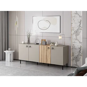 Komoda GORTYNA komoda na nožičkách, pískovec