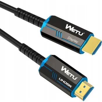 Video kabel HDMI Kabel - Optický HDMI AOC kabel 20m 8K WETU 60Hz PREMIUM SVĚTLOVODNÝ