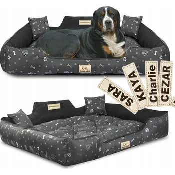 Pelíšek pro psa Pro psa kočku Pelíšek Potah Kotec vodotěsná + jméno 115x95 cm