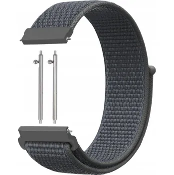 Řemínek na hodinky Řemínek Aristex pro Huawei 20mm šedý