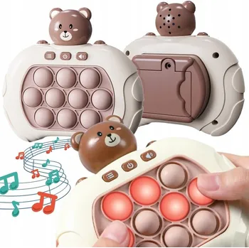 POP IT POP IT ELEKTRONICKÁ HRA ANTISTRESOVÁ ZRUČNOSTNÍ SENZORICKÁ POPIT