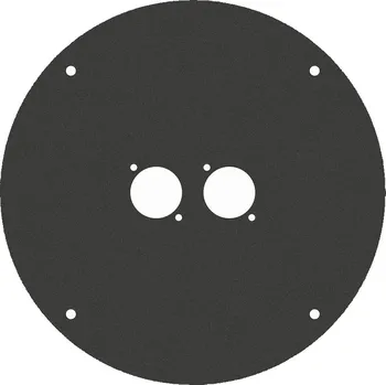 Bezpečnostní kamera ADAM HALL 70225D2 Přední panel pro buben, 2x konektor typ D