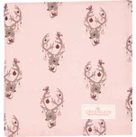 Růžový bavlněný ubrus Green Gate Dina, 100 x 100 cm ID_1395953