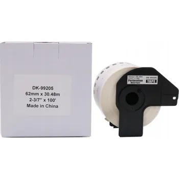 Pásek do tiskárny Termální páska do Brother QL 62mm DK-99205 + držák