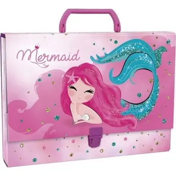 Školní kufřík KUFŘÍK A4 S RUKOJETÍ MOŘSKÁ PANNA