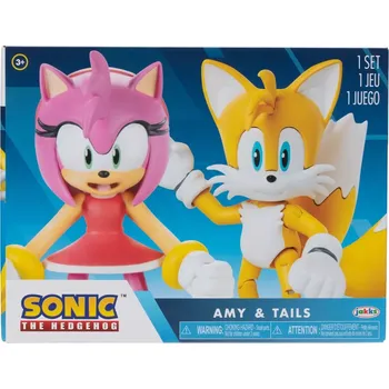 Figurka Figurky SONIC – Amy a Tails 10 cm
