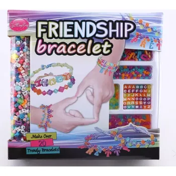 dětská sada na výrobu šperků Sada na výrobu náramků Friendship