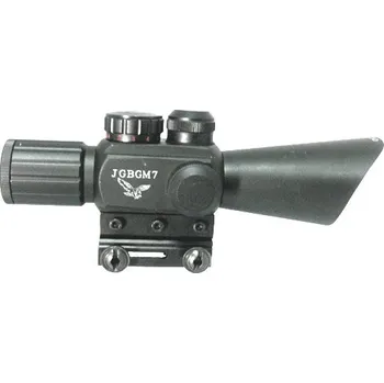 Puškohled Puškohled 4x30 compact s laserem a podsvícením