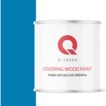 barva a nátěr na dřevo BARVA NA DŘEVO, DVEŘE, RENOVACE, OSB DESKY RAL 5015 MODRÁ LESKLÁ 2.5L