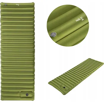Karimatka Matrace pro jednu osobu Nils Camp 190 x 64 x 10 cm zelená