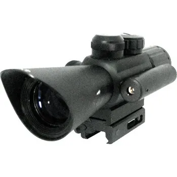 Puškohled Puškohled 4x30 compact s laserem a podsvíceným křížem