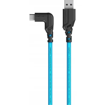 Mathorn MTC-201 USB A-C kabel 90° 2m 20Gbps PD 100W