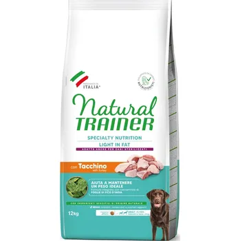 Krmivo pro psa Natural Trainer Light in Fat Medium/Maxi Adult s krůtím masem - 2 x 12 kg