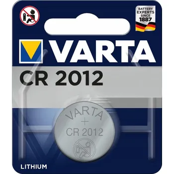 Článková baterie Lithiová baterie Varta CR2012