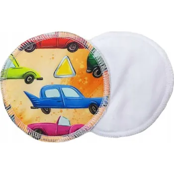 Menstruační vložka Opakovaně použitelné kojící vložky Pupus bílé 2 ks