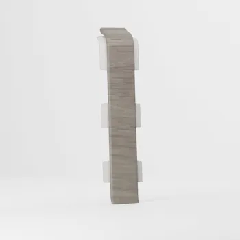 soklová lišta Spojka Salag PVC 24 x 75, délka 1 cm, dub