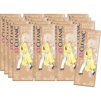 Menstruační vložka 16 x Cleanic Pure Cotton Hygienické vložky 20 ks