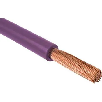 elektrický kabel Vodič H05V-K 1,0mm2 FIALOVÝ
