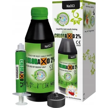 Moto bunda Výplachový roztok do kořenových kanálků Cerkamed Chloraxid 2% NaOCl 200 ml