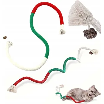Hračka pro kočku Hračka pro kočky se šantou kočičí DKM pro kočky Hračka pro kočky z provázku