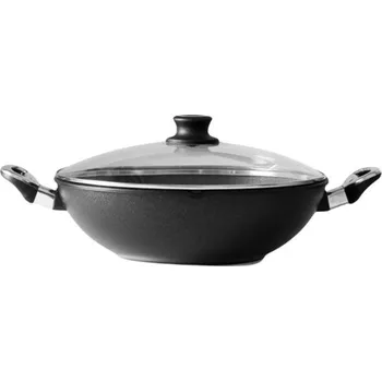 Pánev Titanový wok 32 cm s poklicí BAF Gigant new line Indukce