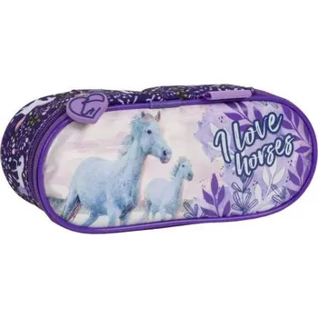 Penál ŠKOLNÍ POUZDRO - ETUE KONĚ I LOVE HORSES