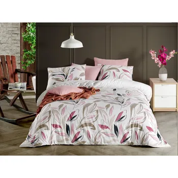 Povlak na dekorativní polštářek Bavlněný povlak na polštář Carmen pink 30x40