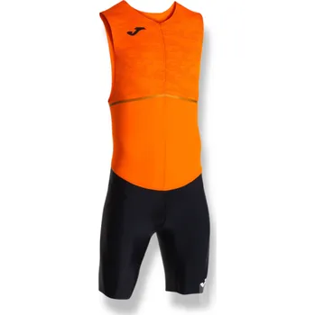 Běžecké oblečení Kombinéza JOMA RECORD PRO, barva oranžová - černá, velikost M